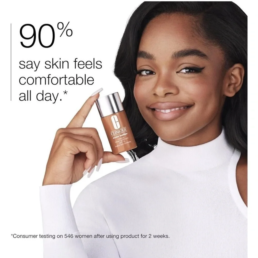 NEW Clinique Even Better Makeup WN 98 Cream Caramel Evens Skin Tone Foundation​